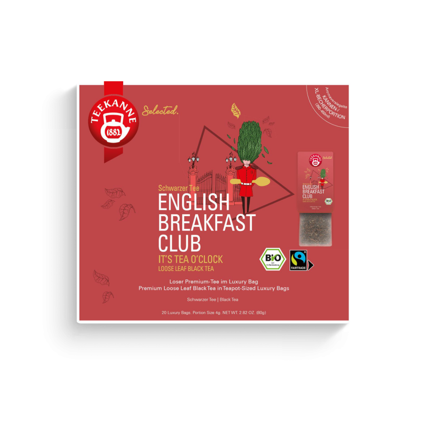 Selected. English Breakfast Club Bio Luxury Bag 
