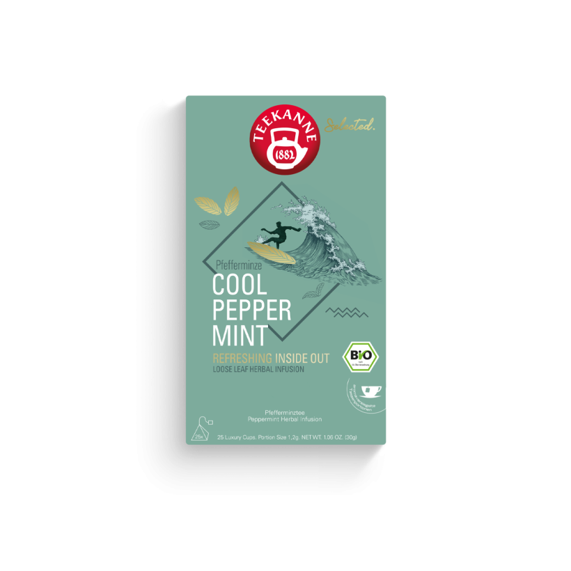 Selected. Cool Peppermint Bio Luxury Cup (25 torebek piramidek) 