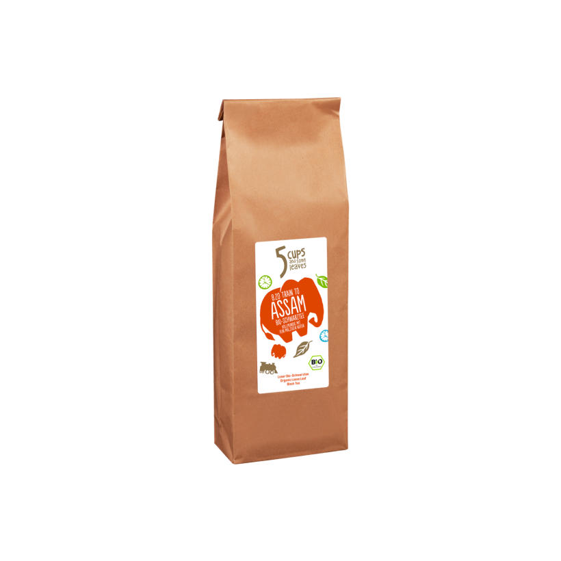 5 CUPS 8.20 Train to Assam Bio herbata sypana