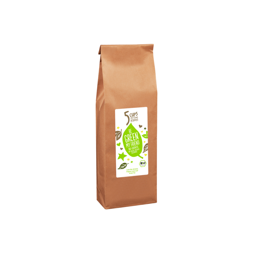 5 CUPS Be Green My Friend Bio herbata sypana 