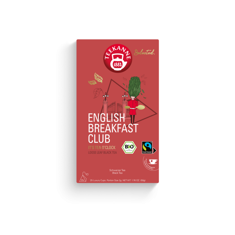 Selected. English Breakfast Club Bio Luxury Cup (25 torebek piramidek) 