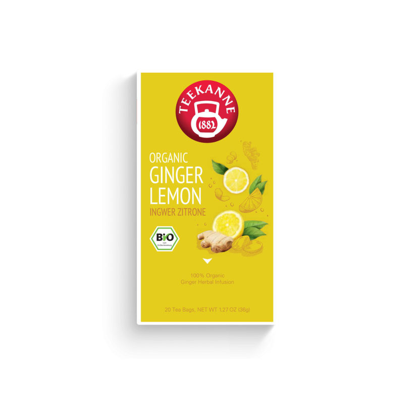 TEEKANNE Organic Ginger Lemon 