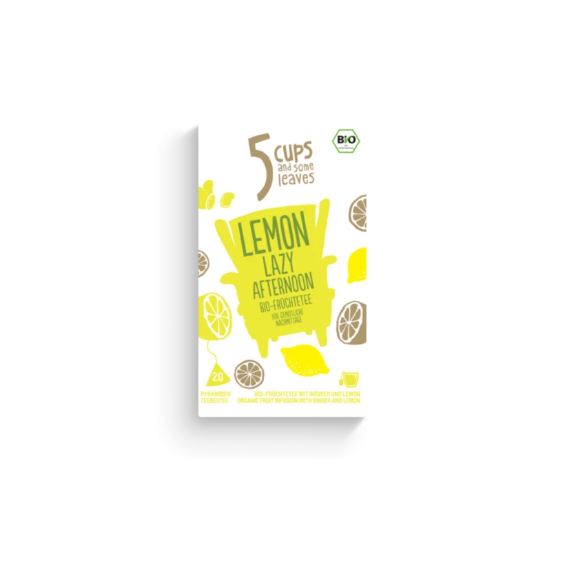 5 CUPS Lemon Lazy Afternoon Bio Piramidka