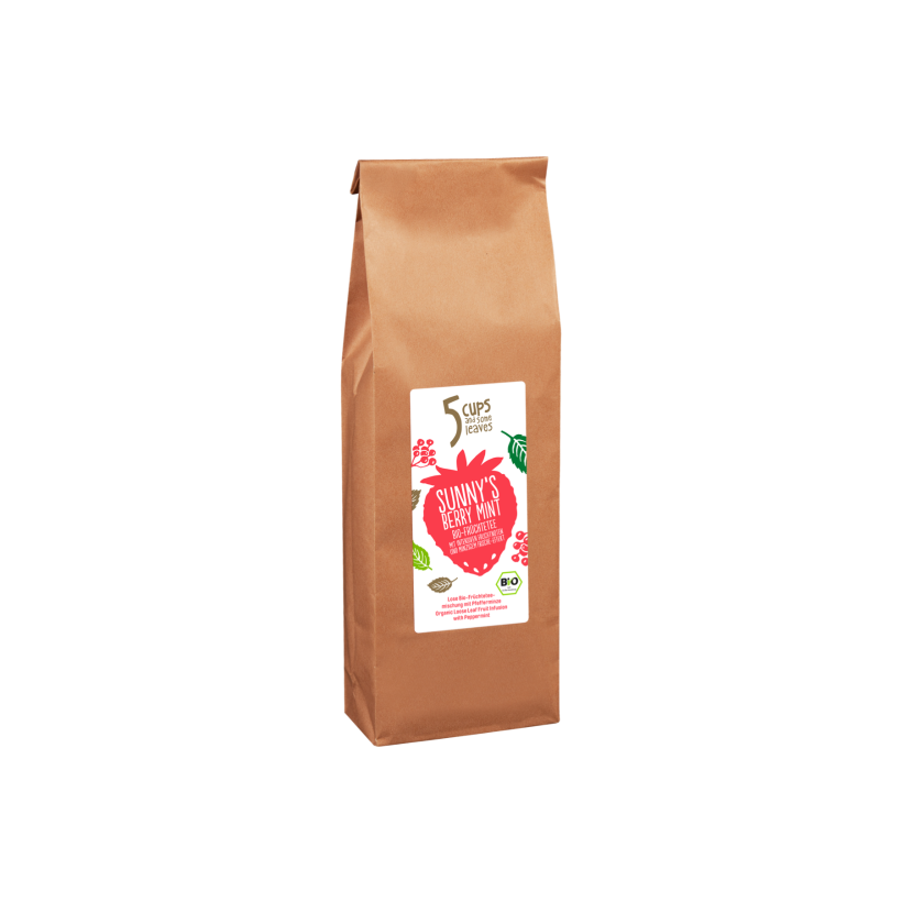 5 CUPS Sunny's Berry Mint Bio herbata sypana