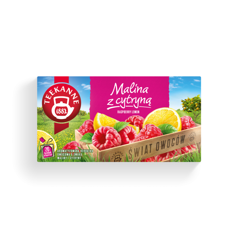 Malina z cytryną
