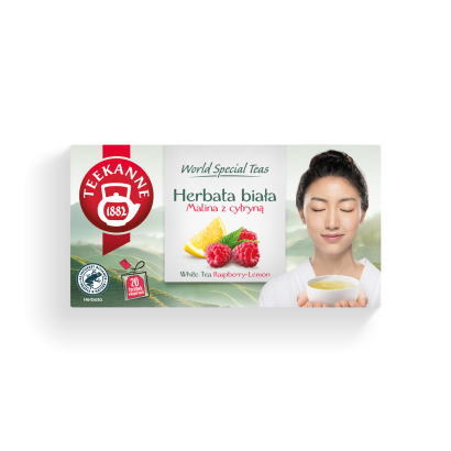 Herbata biała Malina z cytryną