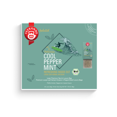 Selected. Cool Peppermint Bio Luxury Bag