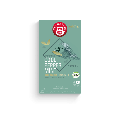 Selected. Cool Peppermint Bio Luxury Cup (25 torebek piramidek) 