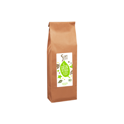 5 CUPS Be Green My Friend Bio herbata sypana 