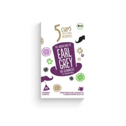 5 CUPS The Adventures of Earl Grey Bio Piramidka