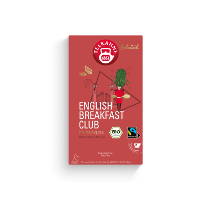 Selected. English Breakfast Club Bio Luxury Cup (25 torebek piramidek) 