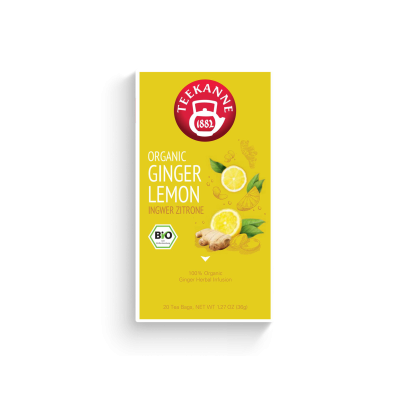 TEEKANNE Organic Ginger Lemon 