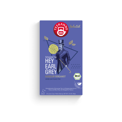 Selected. Hey Earl Grey Bio Luxury Cup (25 torebek piramidek) 