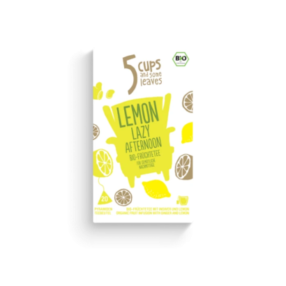 5 CUPS Lemon Lazy Afternoon Bio Piramidka