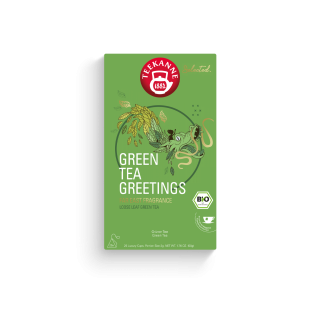 Selected. Green Tea Greetings Bio Luxury Cup (25 torebek piramidek) 